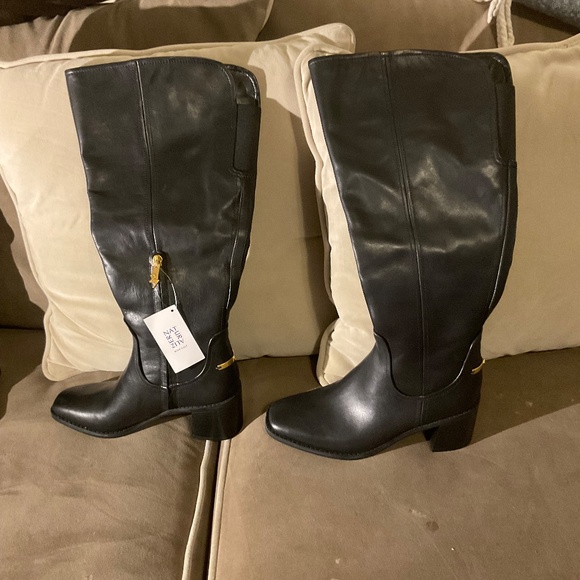 27 Edit Naturalizer Black Wide-Calf Boots — Size 7.5 (NWT) - Picture 5 of 7